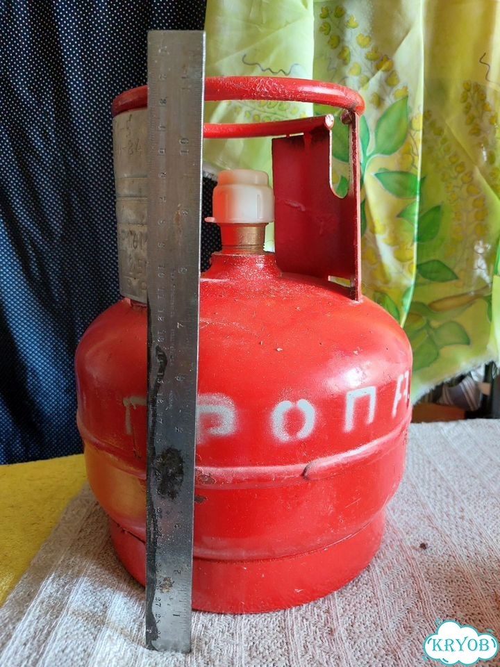 Газовый баллон 5 литров фото 2