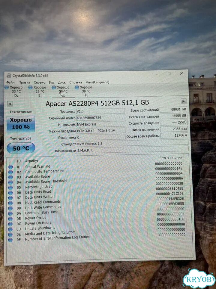 Жесткий диск 2 тб, ssd 500gb, m2 2tb, m2 512gb фото 9