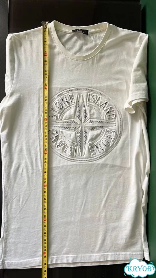 Футболка мужская stone island, M-L фото 5