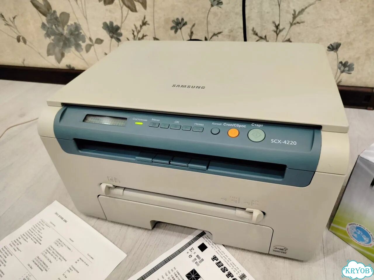 Принтер мфу лазерный samsung scx-4220 пробег 6007с фото 6