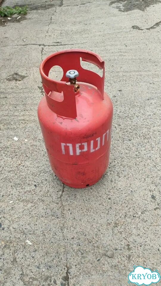 Газовый баллон (27 л) с вентилем фото 1