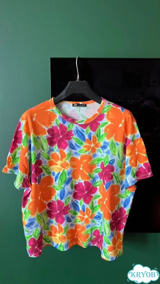 Футболка женская Zara, S/M фото 1