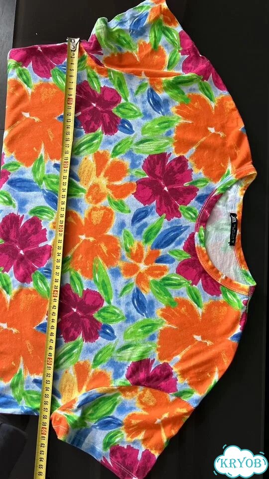 Футболка женская Zara, S/M фото 3