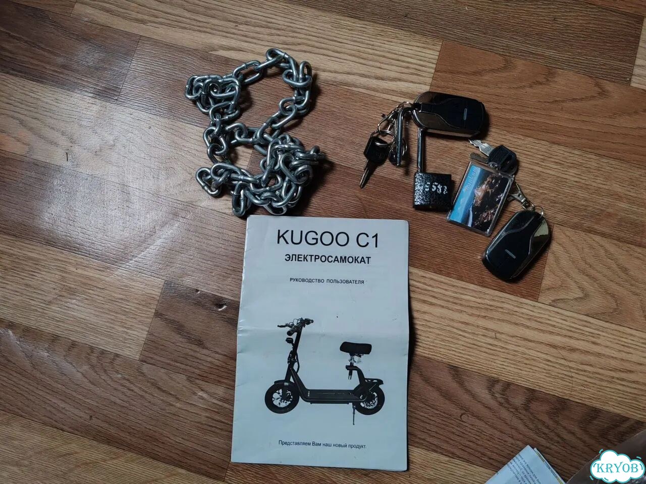 Электросамокат Kugoo C1 фото 4