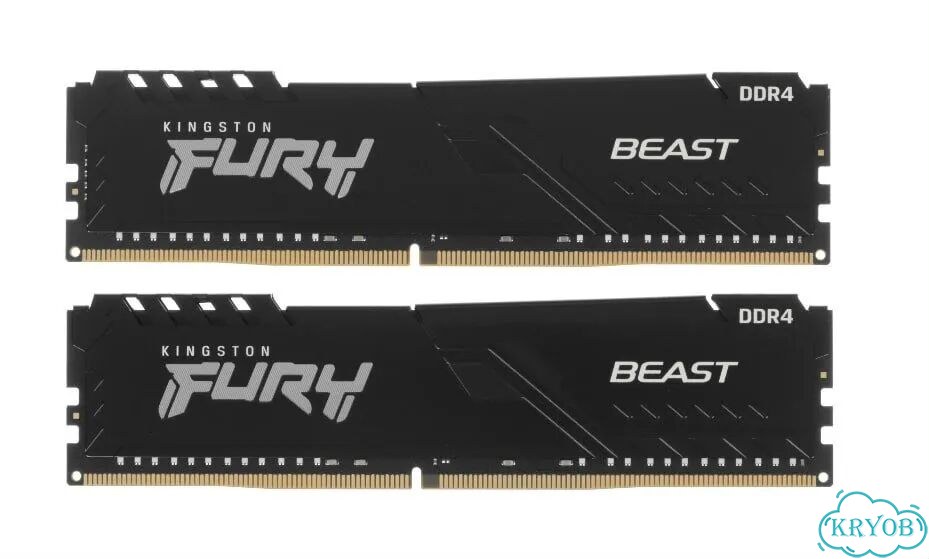 Оперативная память Kingston fury Beast Black 32 гб фото 1