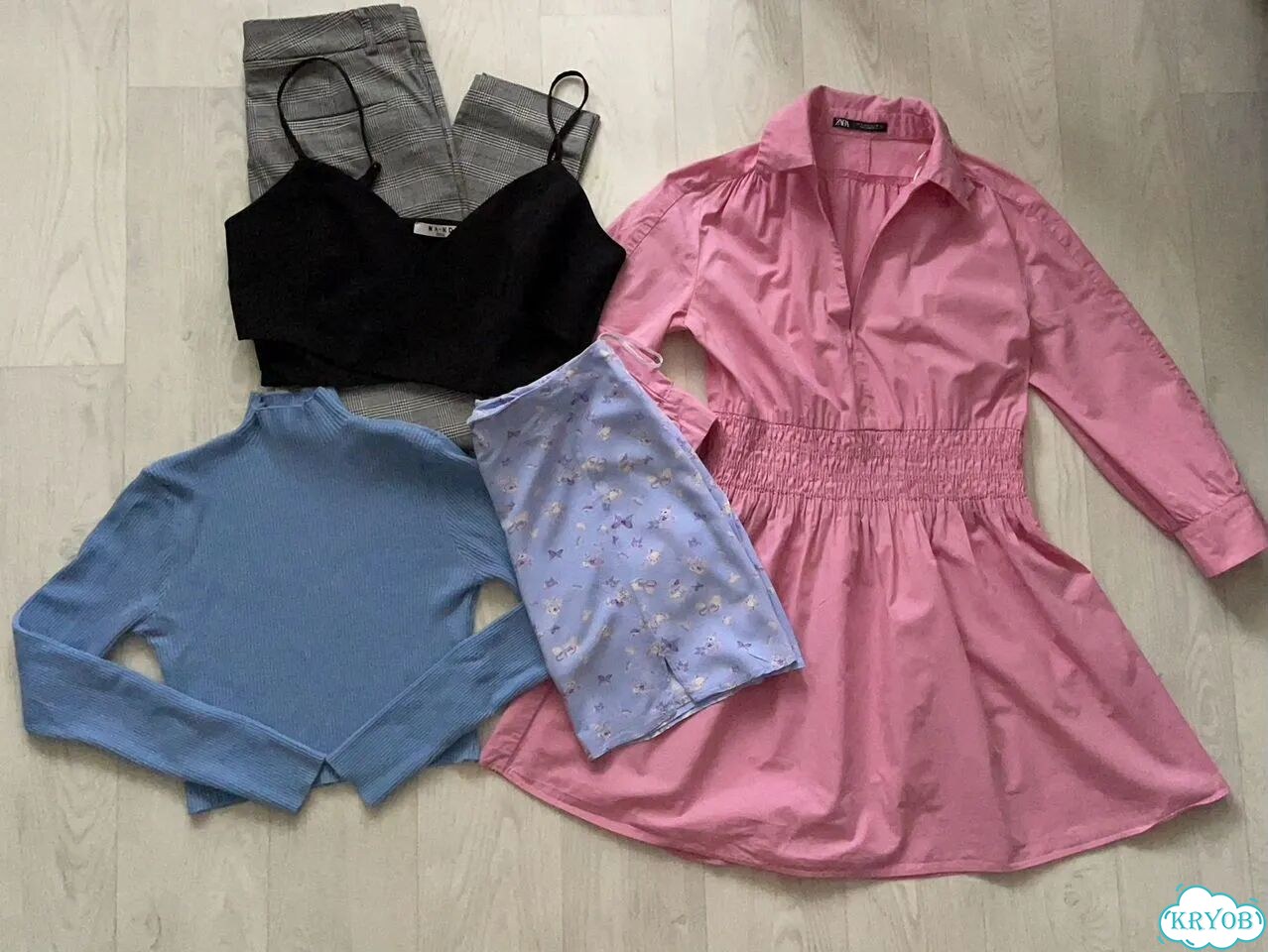 Одежда пакетом Zara S 42-44 платье фото 1