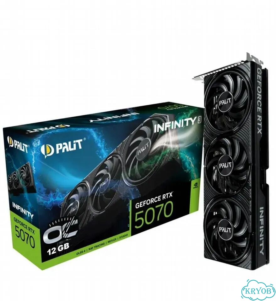 Видеокарта Palit Geforce RTX 5070 infiniti 3 12gb фото 2
