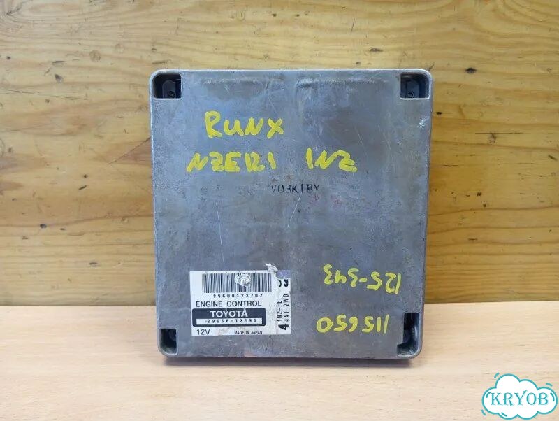 Блок управления двс toyota corolla runx NZE121 фото 1