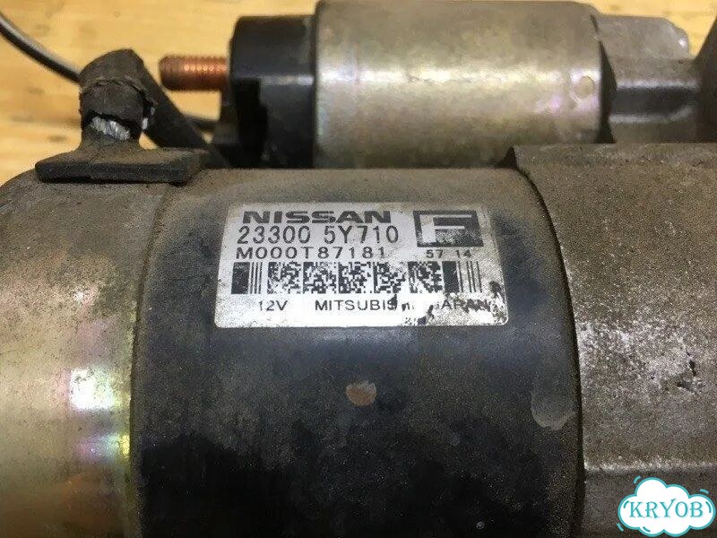 Стартер nissan teana J31 VQ23DE 2005 фото 2