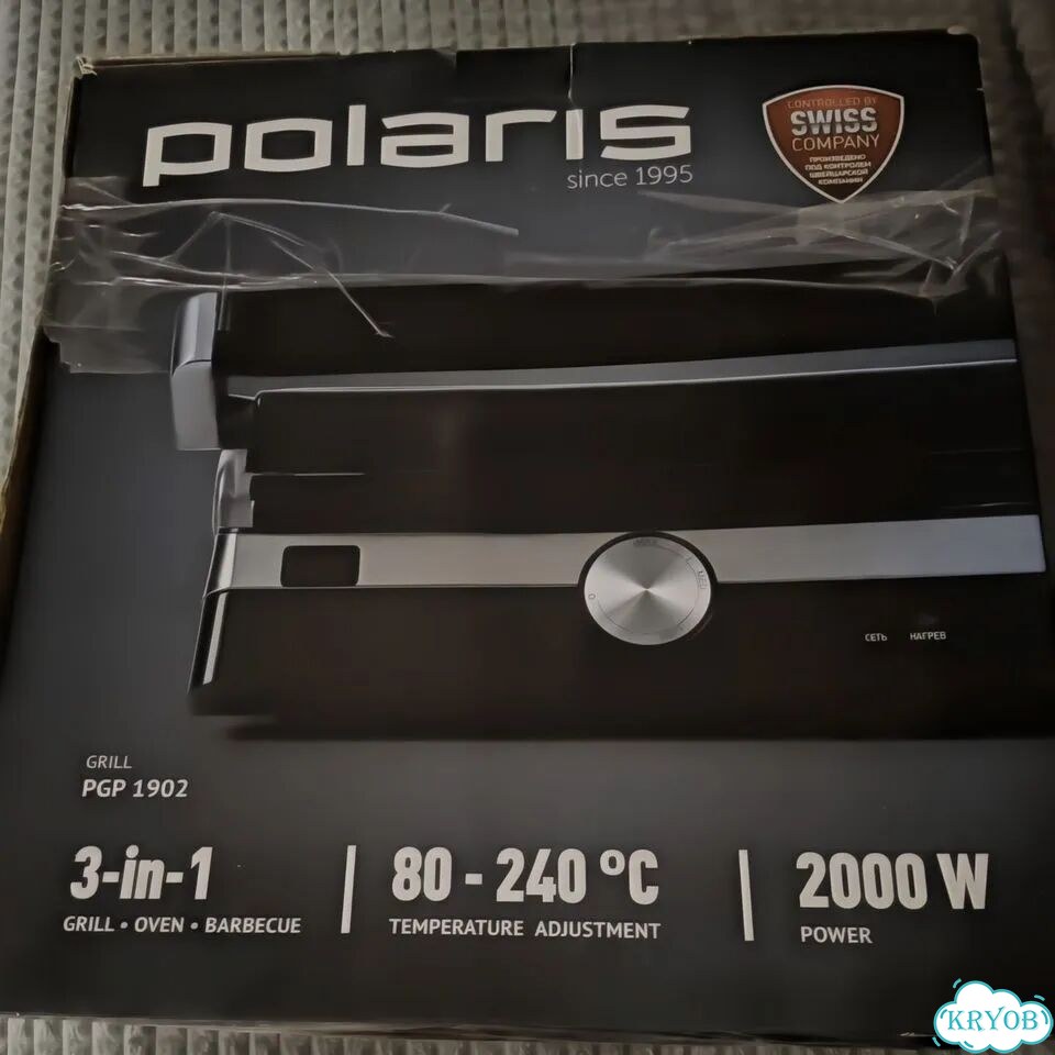 Электрогриль polaris pgp 1902 фото 1