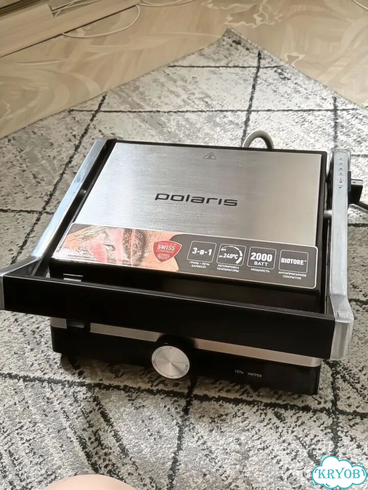 Электрогриль polaris pgp 1902 фото 3