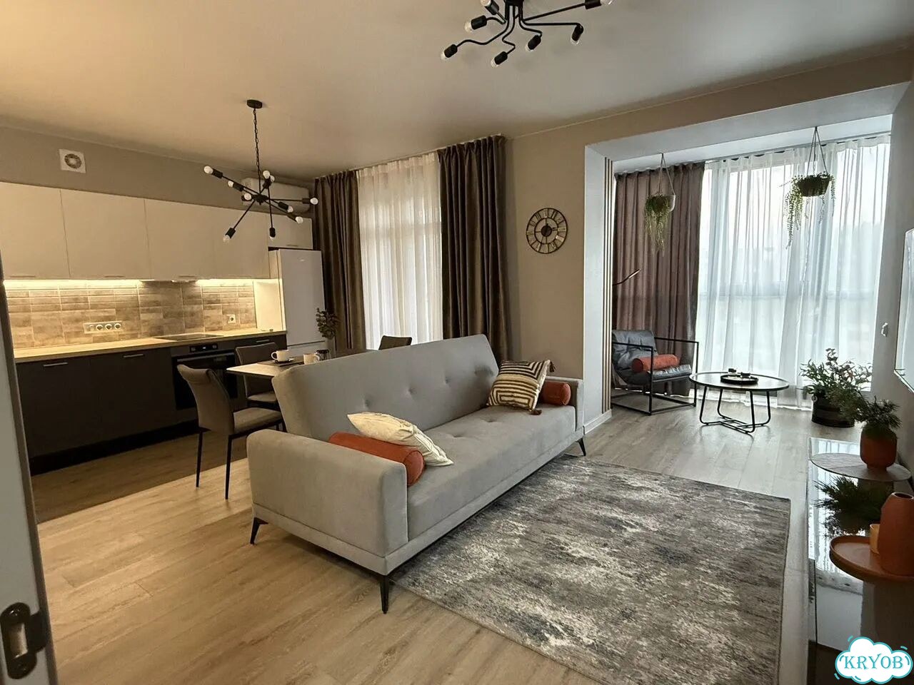 2-к. квартира, 58,6 м², 5/17 эт. фото 1