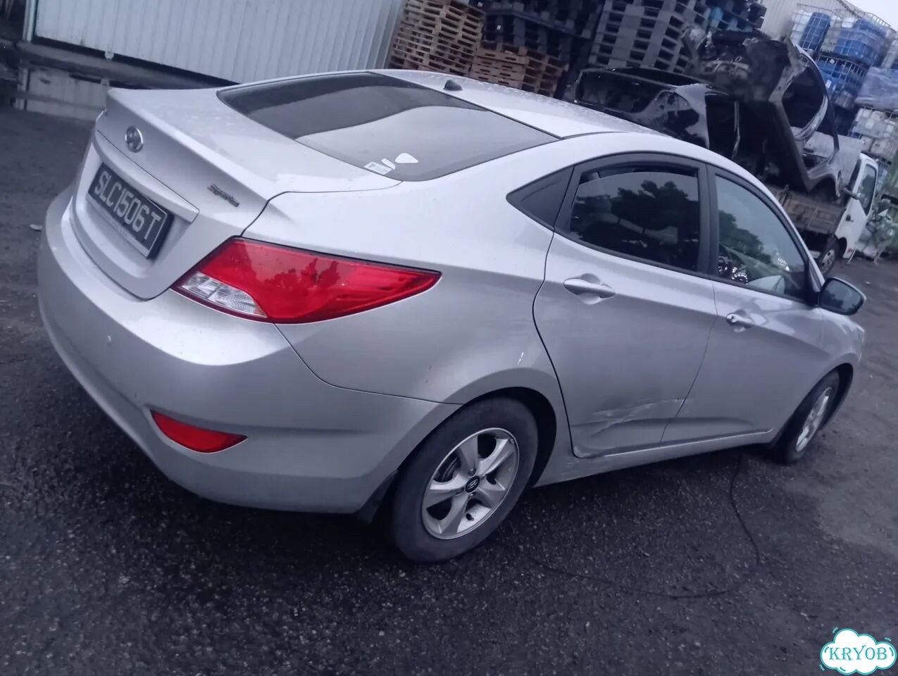 В разборе Hyundai Solaris (RB) 1.4 рестайл 2016г фото 3