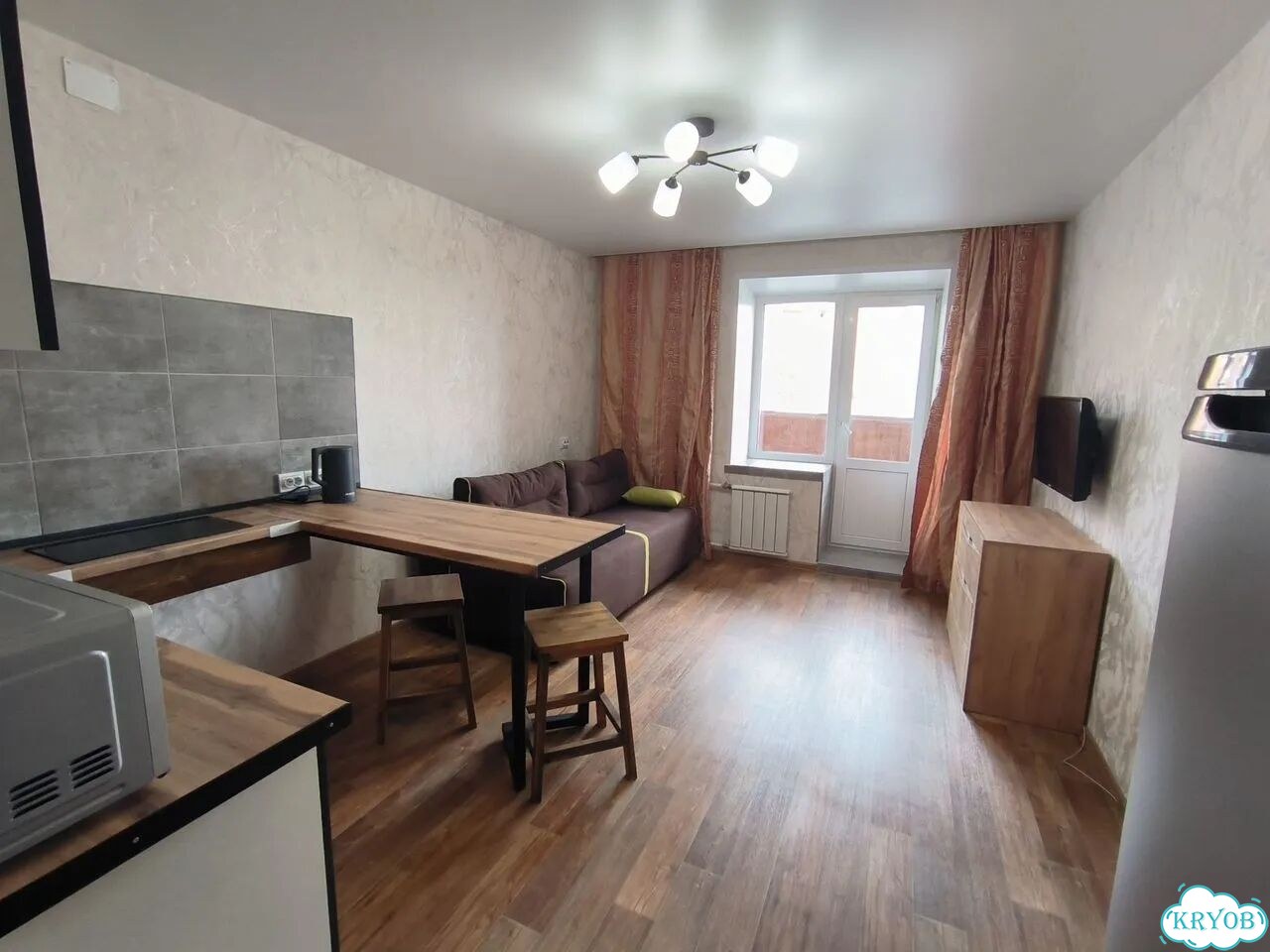 Квартира-студия, 21,4 м², 5/10 эт. фото 4