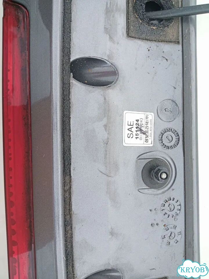 Спойлер на kia rio 3 фото 1