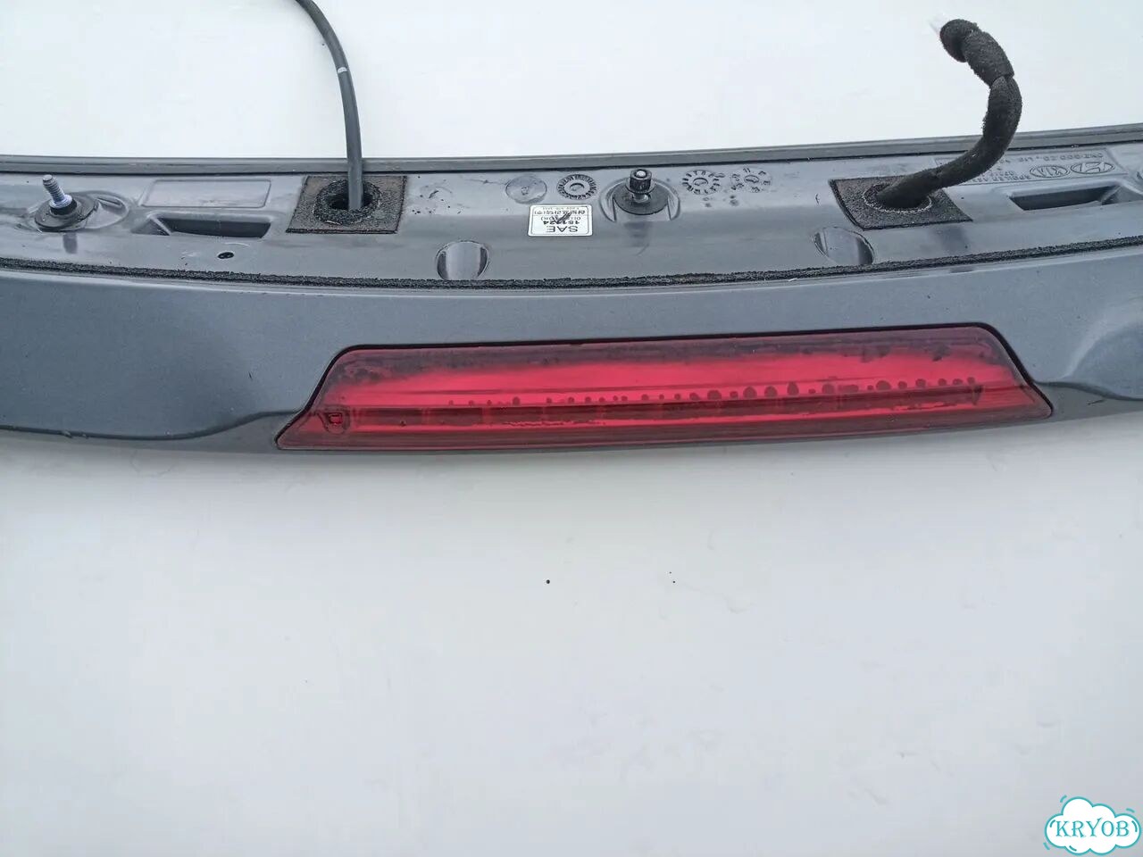 Спойлер на kia rio 3 фото 4