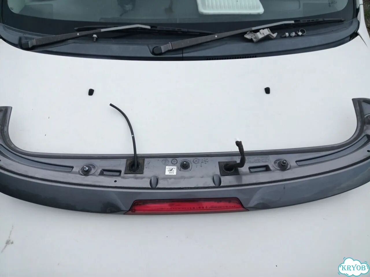 Спойлер на kia rio 3 фото 6