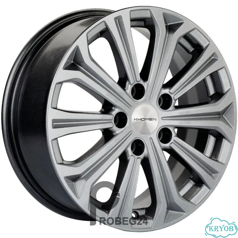 Khomen KHW 1610 6.5x16 5*114.3 ET47 DIA66.1 Gray фото 1