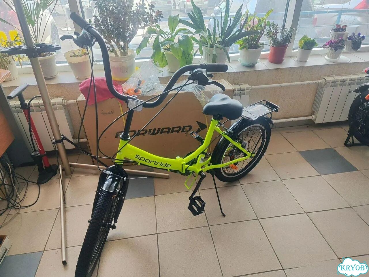 Велосипед Sportride City 20 21 ск зеленый фото 1