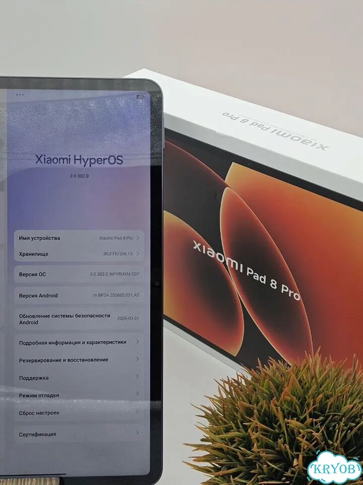 Xiaomi Pad 8 Pro Wi-Fi 8/256 гб Gray, идеал фото 10
