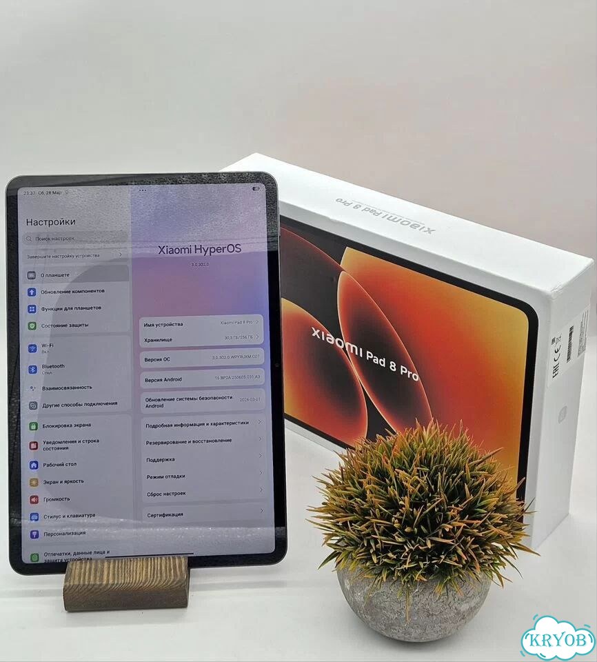 Xiaomi Pad 8 Pro Wi-Fi 8/256 гб Gray, идеал фото 8