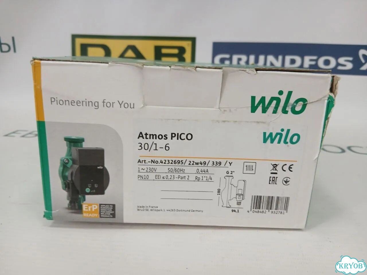 Циркуляционный насос Wilo Atmos Pico 30/1-6 фото 2