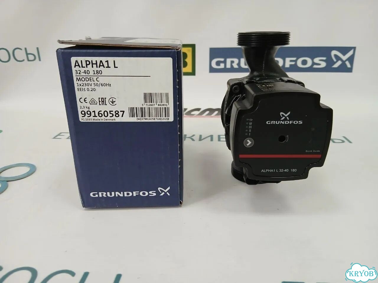 Циркуляционный насос Grundfos Alpha 1 L 32-40 180 фото 4