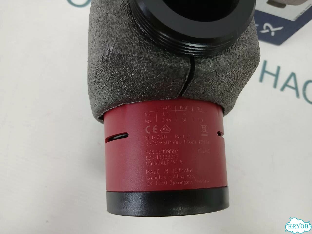 Циркуляционный насос Grundfos alpha1 32-80 180 фото 3