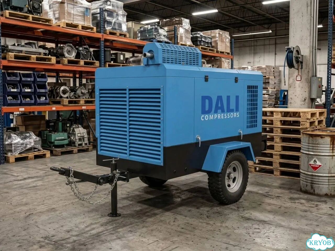 Компрессор дизельный Dali dlcy-12/12F-С новый фото 1