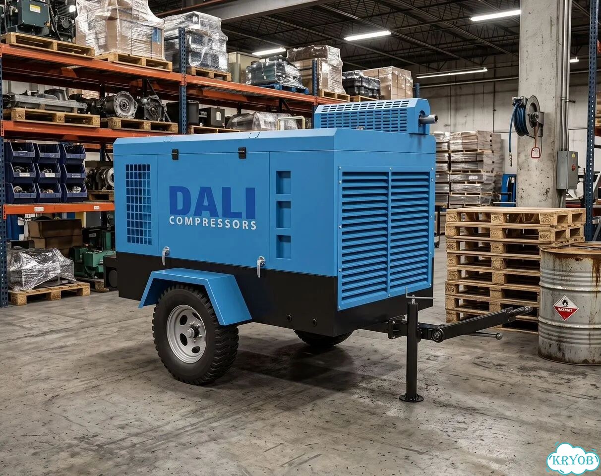 Компрессор дизельный Dali dlcy-12/12F-С новый фото 4