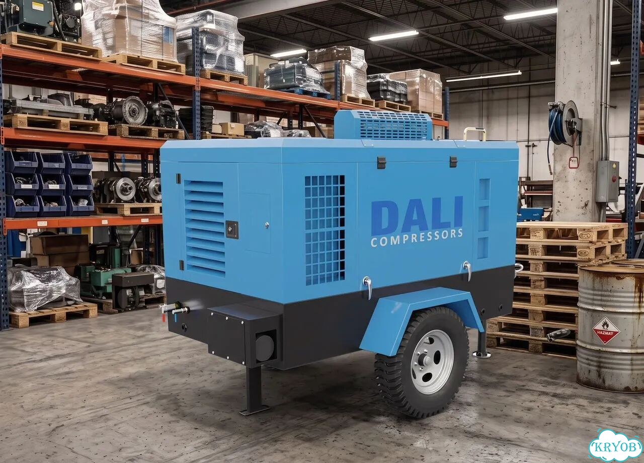 Компрессор дизельный Dali dlcy-12/12F-С новый фото 5