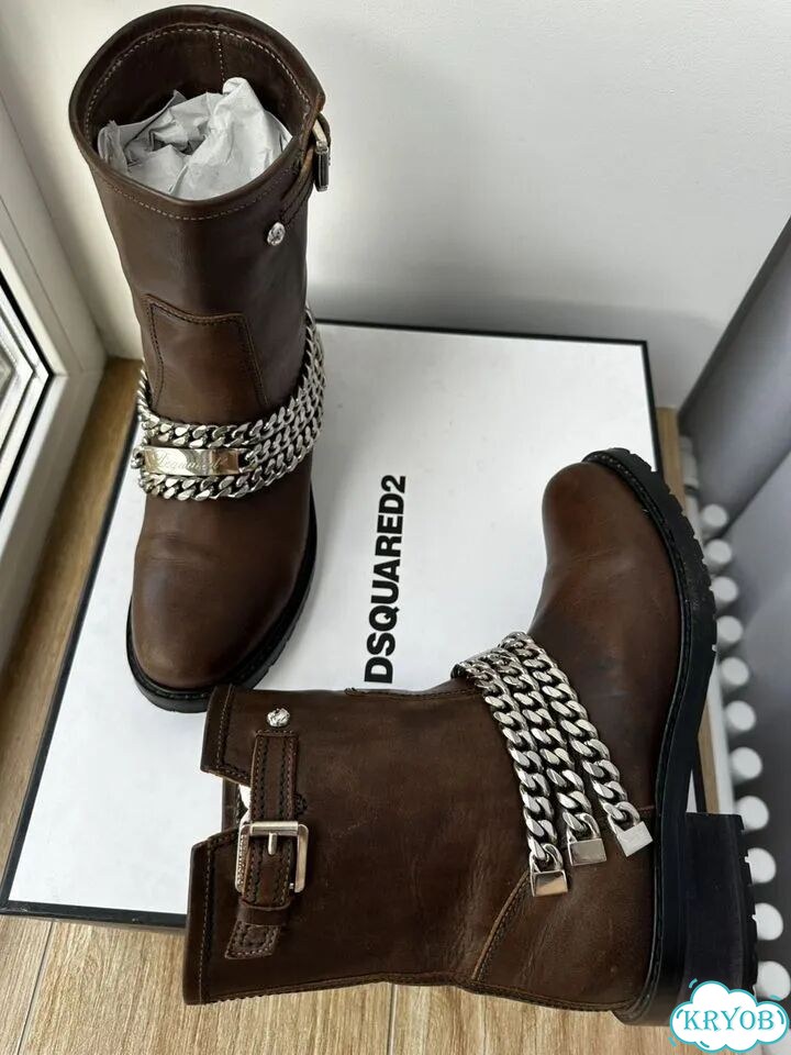 Dsquared ботинки 37,5 р фото 1