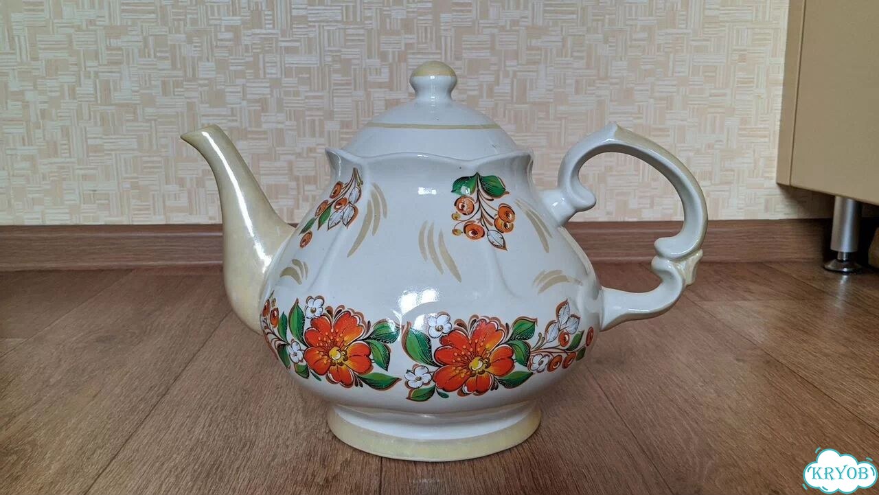 Доливной трактирный чайник СССР, 4,5 литра фото 1