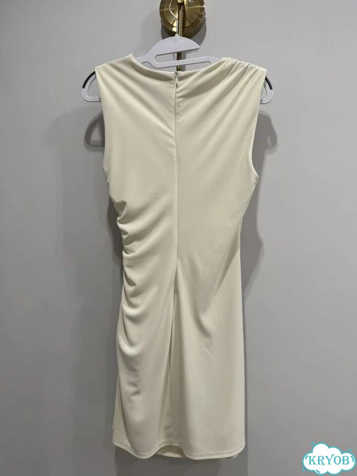 Платье zara со сборкой фото 5
