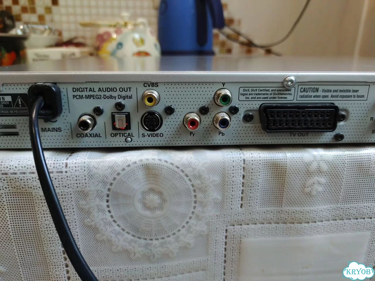 Dvd player philips DVP762/02 фото 4