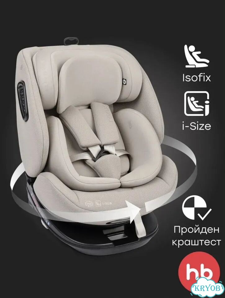 Автокресло happy baby reex isofix фото 1