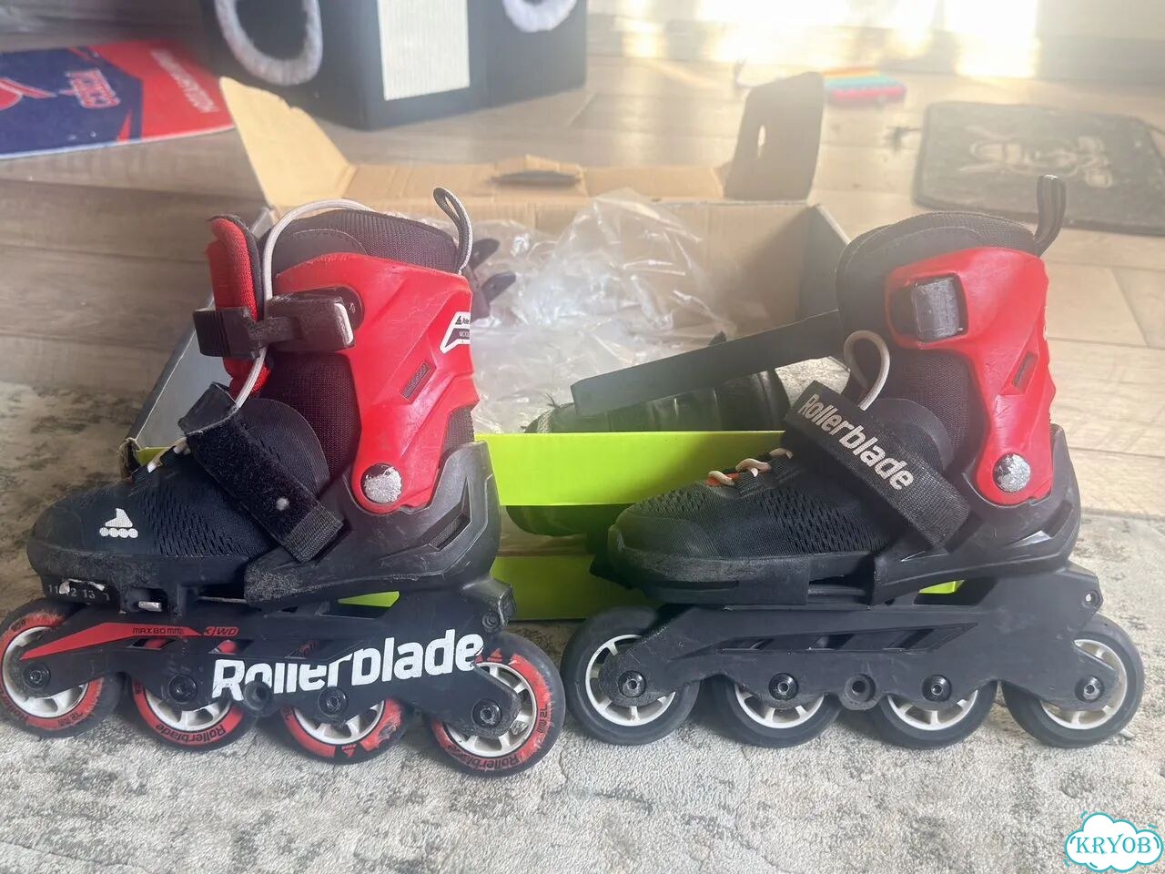 Ролики rollerblade детские 28-32 фото 2