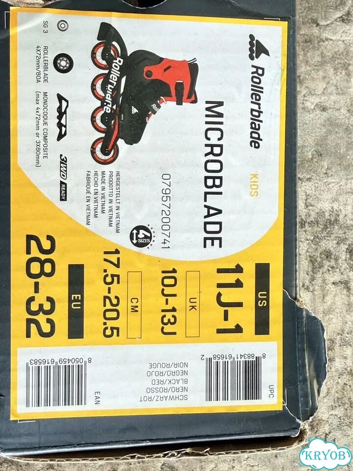 Ролики rollerblade детские 28-32 фото 4