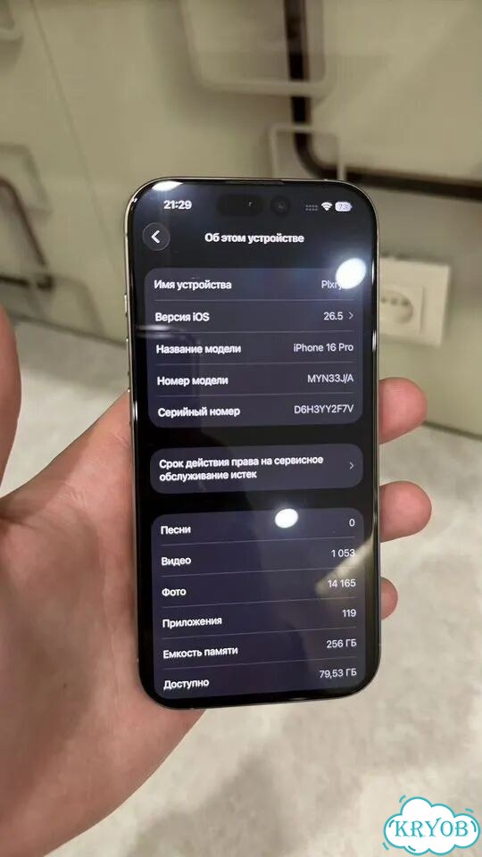 iPhone 16 Pro, 256 ГБ, SIM + eSIM фото 7