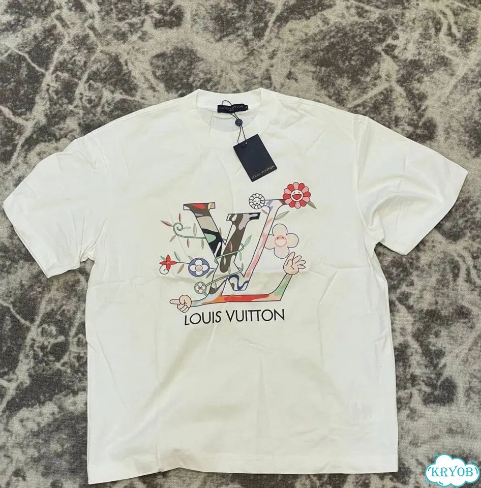 Футболка Louis Vuitton с принтом фото 1