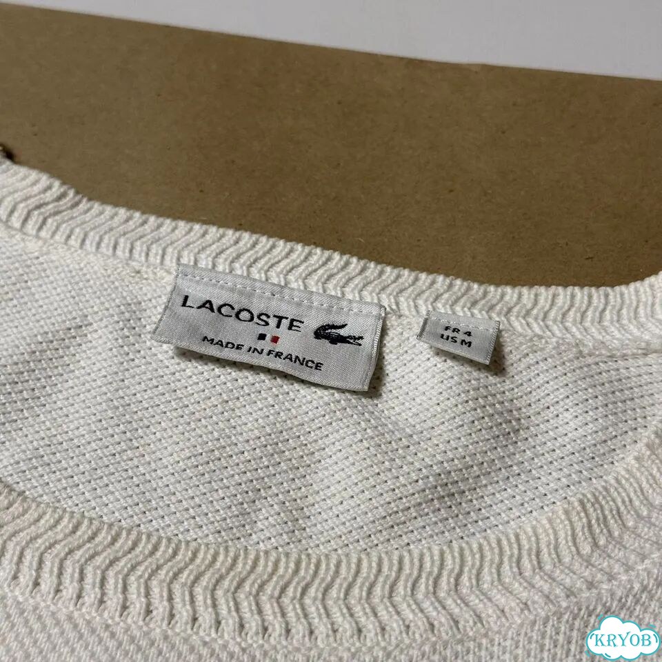 Lacoste Made in France Свитер Оригинал фото 4