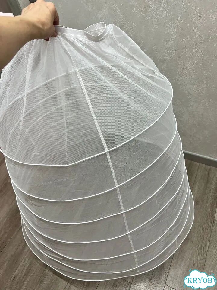 Подъюбник на кольцах свадебный фото 2