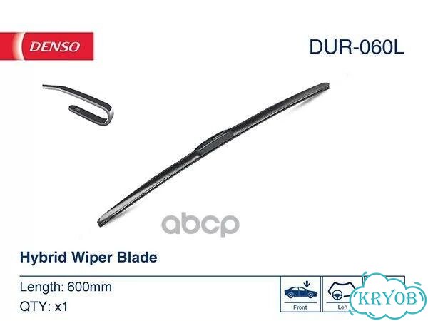 Щетка стеклоочистителя гибридная DUR060L Denso фото 2