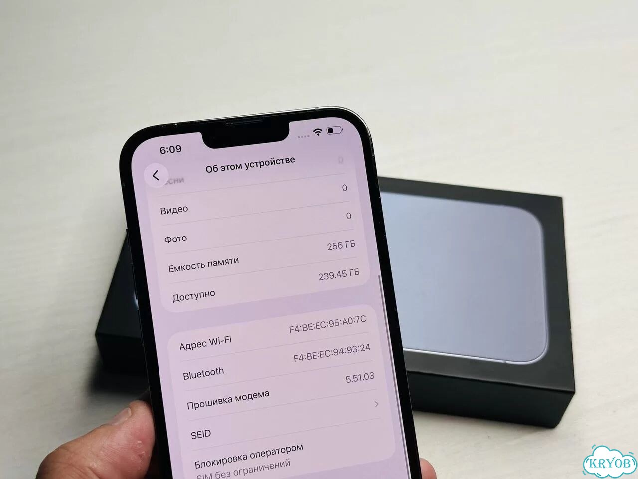 iPhone 13 Pro Max, 256 ГБ, SIM + eSIM фото 9