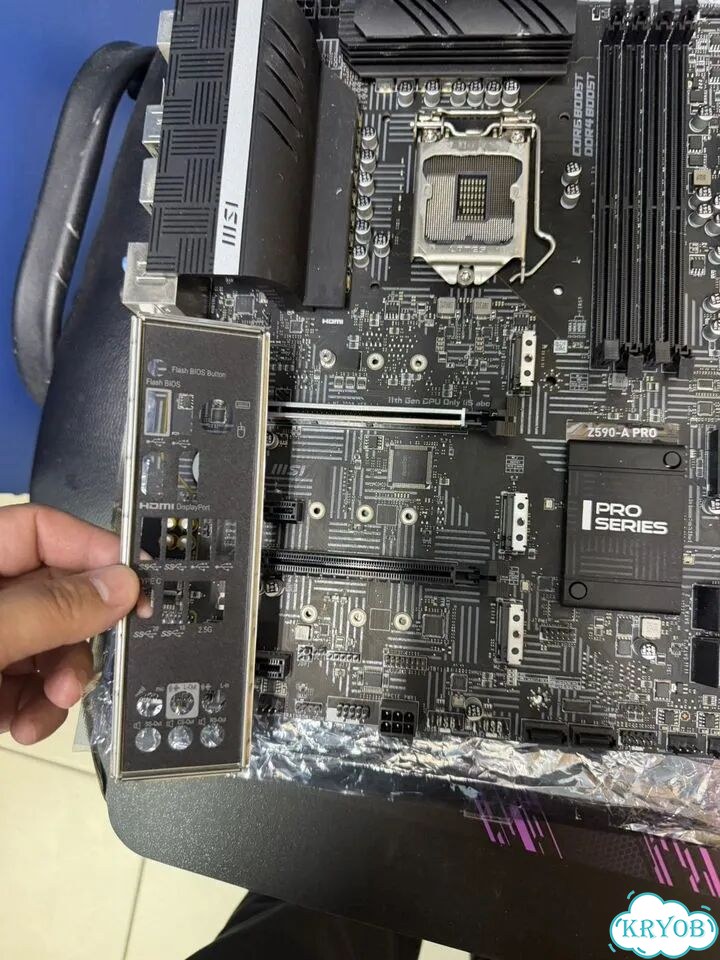 Материнская плата MSI Z590-A PRO LGA 1200 DDR4 ATX фото 1