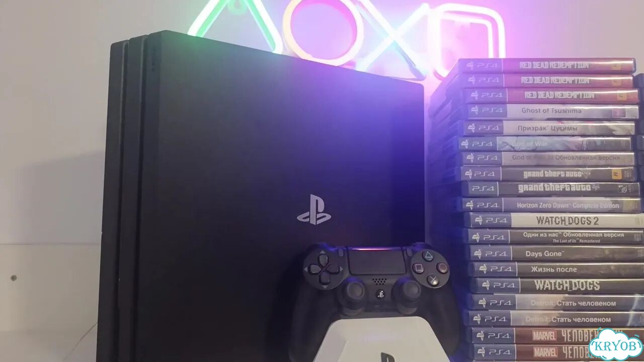 Ps4 PRO 1tb 3 ревизия + игры фото 1