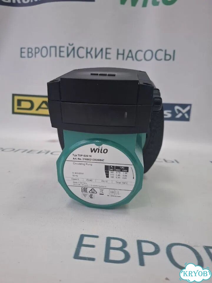 Циркуляционный насос wilo TOP-S 25/10 DM фото 2