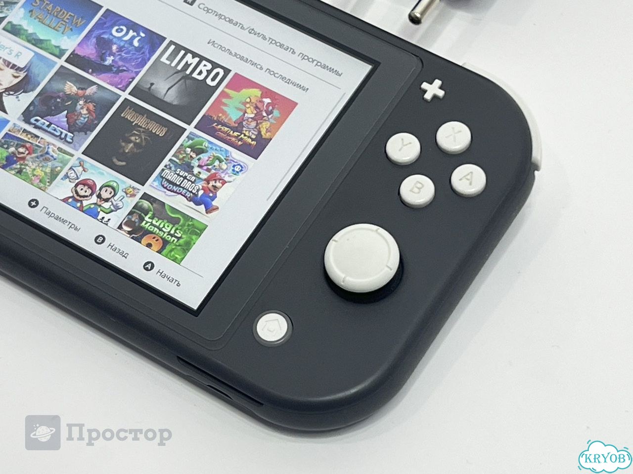 Nintendo Switch Lite Gray (Чипован, 128 гб) фото 1