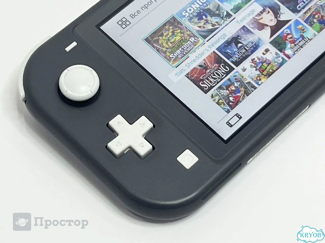 Nintendo Switch Lite Gray (Чипован, 128 гб) фото 2