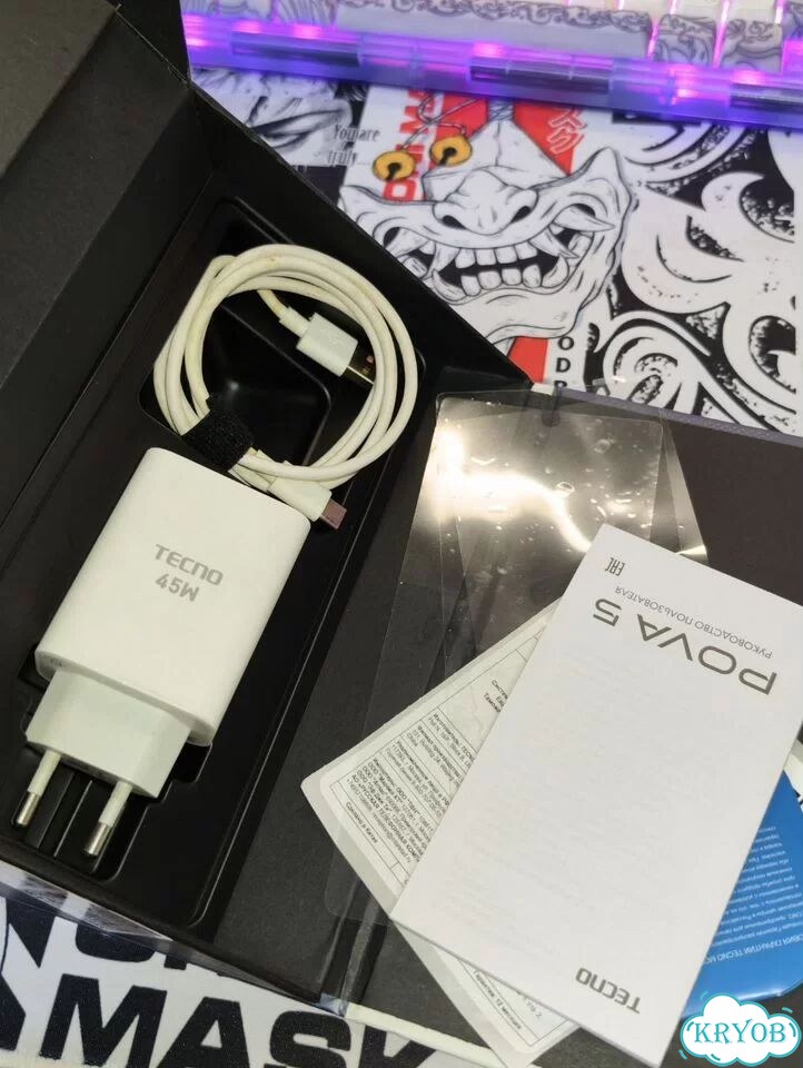 TECNO Pova 5, 8/128 ГБ, 2 SIM фото 8